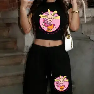 Bana Aramayın, Mesaj Gönderemezseniz Baskılı Babby TeeT-Shirt Pantolon Yazlık İki Parça Takım Üst