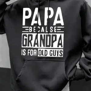 Bana Baba Diye Çağırma, Ben Yaşlı Değilim Komik Tasarım Erkekler İçin Kapüşonlu Üst Vintage C