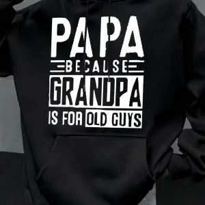 Bana Baba Diye Çağırma, Ben Yaşlı Değilim Komik Tasarım Erkekler İçin Kapüşonlu Üst Vintage C