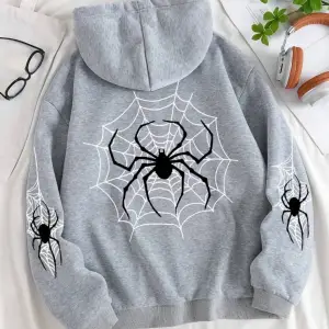 Basit örümcekler & Cobwebs baskılı kadınlar Hoodie Hoodie polar sıcak tişörtü moda rahat eşof