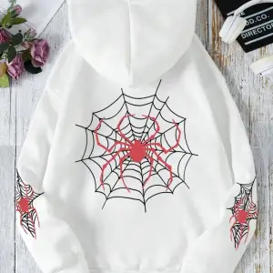 Basit örümcekler & Cobwebs baskılı kadınlar Hoodie Hoodie polar sıcak tişörtü moda rahat eşof