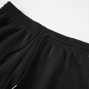 Basketball & Letter Graphic Drawstring Waist Şort