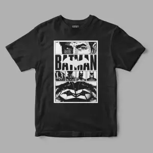 Batman Comic Paper Baskılı Tişört
