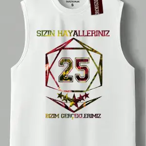 BAY/-ÇOCUK T-SHIRT SİZİN HAYALLERİNİZ BİZİM GERÇEKLERİMİZ