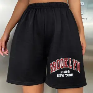 Bay Sweetline Brooklyn 1898 Penye Şort - Siyah Baskılı Kısa