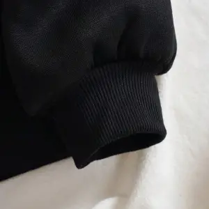 Bear And Heart Print Zip Up Lined Drawstring Hoodie Siyah