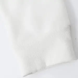 BEAR Oversize Bisiklet Yaka Pamuklu Sweatshirt Beyaz