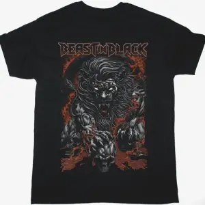 BEAST IN BLACK BEAST OUT OF HELL NEW BLACK T-SHIRT