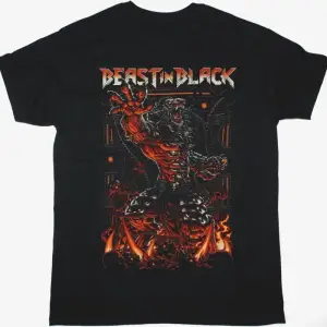 BEAST IN BLACK POWER OF THE BEAST NEW BLACK T-SHIRT