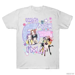 Ben 6tım Şimdi 7im T-shirt Erkekler Kadınlar için %100 Pamuklu Tişörtler Kısa Kollu Üstler