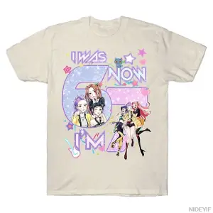 Ben 6tım Şimdi 7im T-shirt Erkekler Kadınlar için %100 Pamuklu Tişörtler Kısa Kollu Üstler