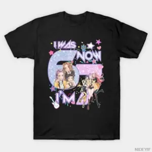 Ben 6tım Şimdi 7im T-shirt Erkekler Kadınlar için %100 Pamuklu Tişörtler Kısa Kollu Üstler