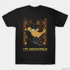 Ben Despicableyım Erkekler İçin Tişört Kadınlar İçin %100 Pamuklu Tişörtler Kısa Kollu Üstler