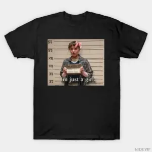 Ben sadece bir kızım Meme T-shirt Erkekler Kadınlar için % 100% Pamuklu Tişörtler Kısa Kollu