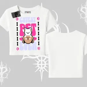 Best Pet Ever Baskılı Babby Tee Tshirt