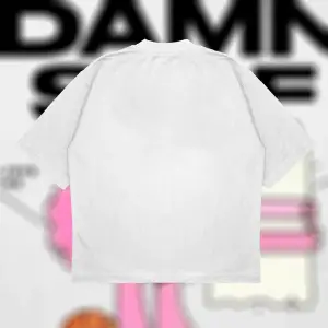 Bet On You Damnself Oversize Unisex Pamuklu Nefes Alan Kalın Kumaşlı