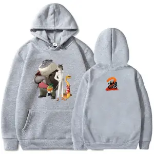 Beyaz 3D Film The Bad Guys 2 Moda Sıcak SonbaharK