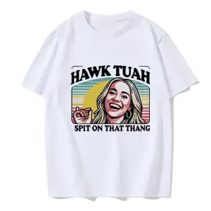 Beyaz 90lar Sıcak Satış Şahin Tuah 24 That Thanga Tükürmek Vintage T O B