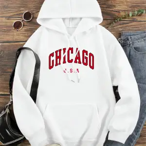Beyaz abd şehir Chicago mektup grafik
