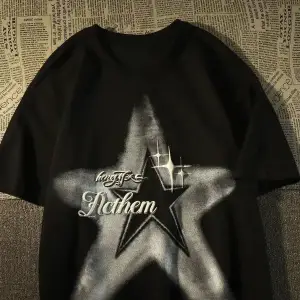 Beyaz Amerikan Sokak Hiphop Yıldız Baskı ler ve lar için Y2K Yaz