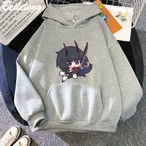 Beyaz Anime Honkai Etki 3rd Hoodies Moda Rahat u Harajuku Yeni Spor Kari