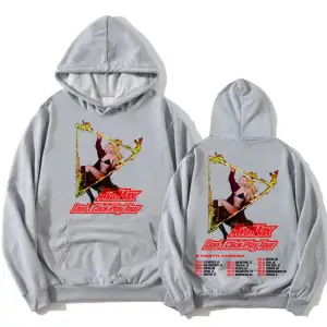Beyaz Ava Max Dont Click Play Tour Hoodies Casual Long Sleeve Hooded AutumnWinte