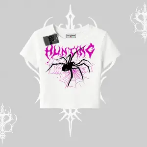 Beyaz Babby Tee Autumn Spider