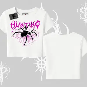 Beyaz Babby Tee Autumn Spider