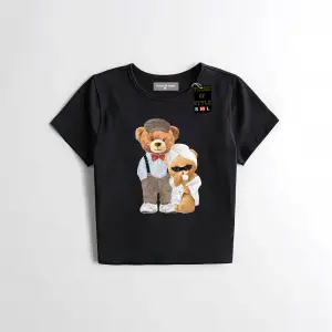 Beyaz Babby Tee ayıcık bornoz Özel tasarım