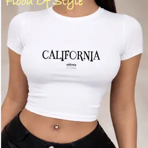 Beyaz Babby Tee calıfonia Özel tasarım