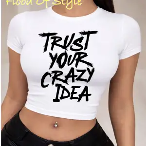 Beyaz Babby Tee çılgın Özel tasarım