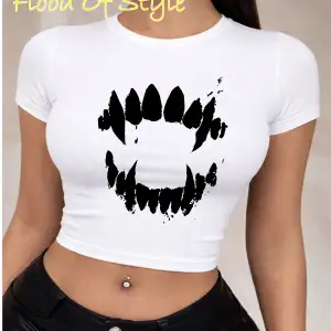 Beyaz Babby Tee diş Özel tasarım