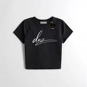 Beyaz Babby Tee dnz minimal Özel tasarım