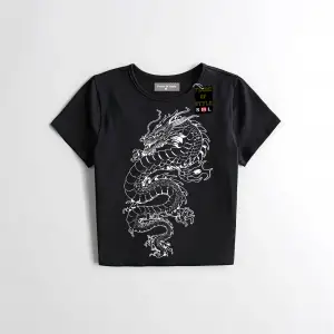 Beyaz Babby Tee ejdarha Özel tasarım