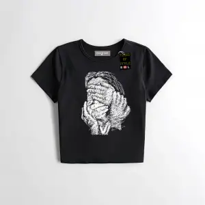 Beyaz Babby Tee el yüz tasarımı Özel tasarım