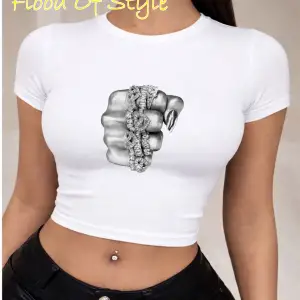 Beyaz Babby Tee el yüzük Özel tasarım