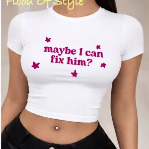 Beyaz Babby Tee fixhim Özel tasarım