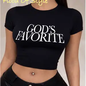 Beyaz Babby Tee gods favorıte Özel tasarım