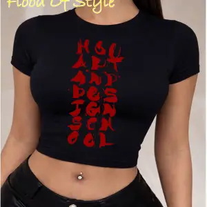 Beyaz Babby Tee harf Özel tasarım