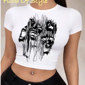 Beyaz Babby Tee hayaletyüzler Özel tasarım