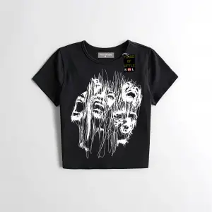 Beyaz Babby Tee hayaletyüzler Özel tasarım