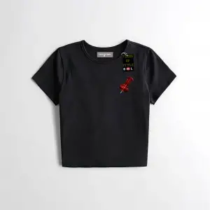 Beyaz Babby Tee iğne Özel tasarım