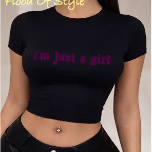 Beyaz Babby Tee ımjustagirl Özel tasarım