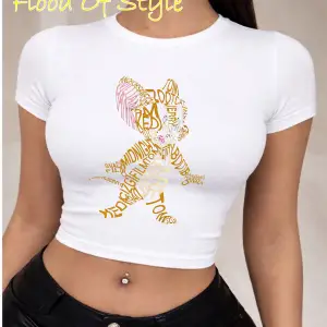 Beyaz Babby Tee jerrr Özel tasarım