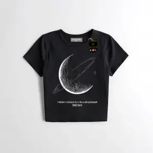 Beyaz Babby Tee keşke bir uzay gemis ile uçabilsem Özel tasarım