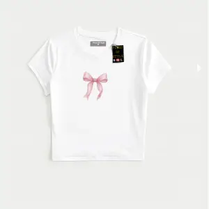 Beyaz Babby Tee kurdale minimal Özel tasarım