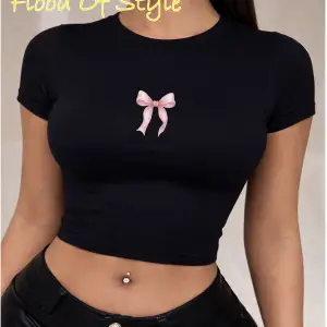 Beyaz Babby Tee kurdale minimal Özel tasarım