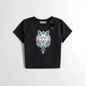 Beyaz Babby Tee kurt Özel tasarım