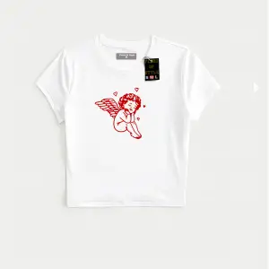 Beyaz Babby Tee melek çocuk Özel tasarım