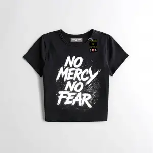 Beyaz Babby Tee merhamet yok Özel tasarım